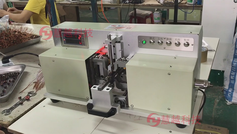 全自動(dòng)變壓器PIN腳拔線機(jī)，電感線圈多余引腳拉斷機(jī)